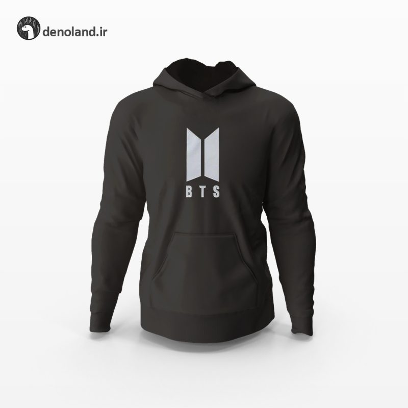 هودی مشکی طرح BTS