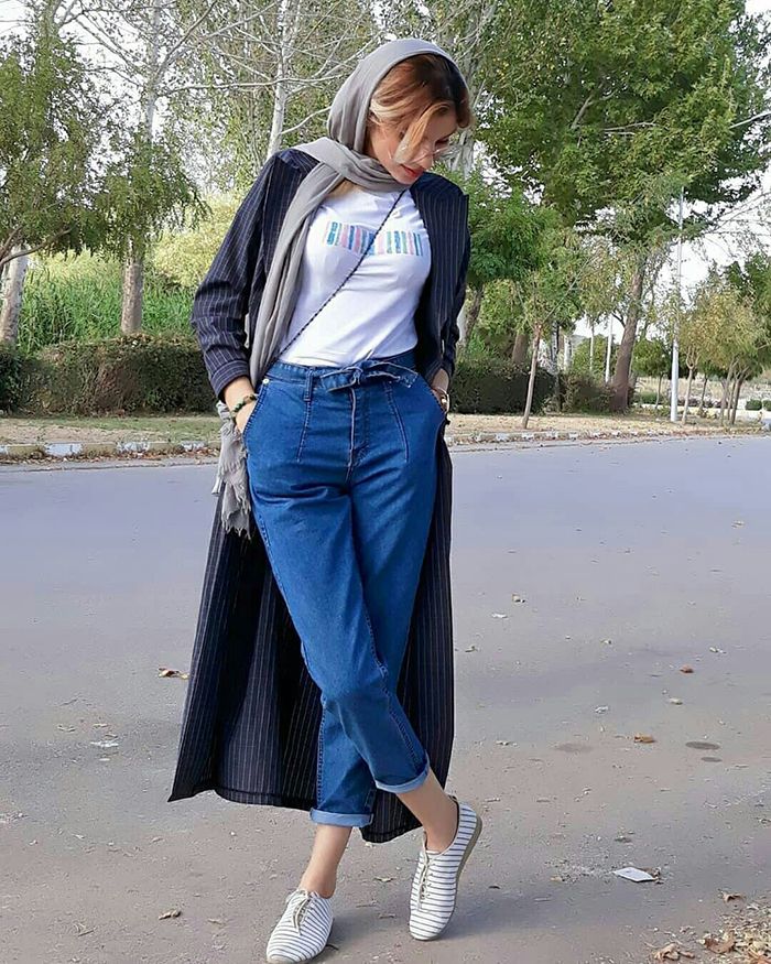 شلوار مام استایل ابی