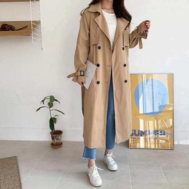 ترنچ کت دخترانه کرم